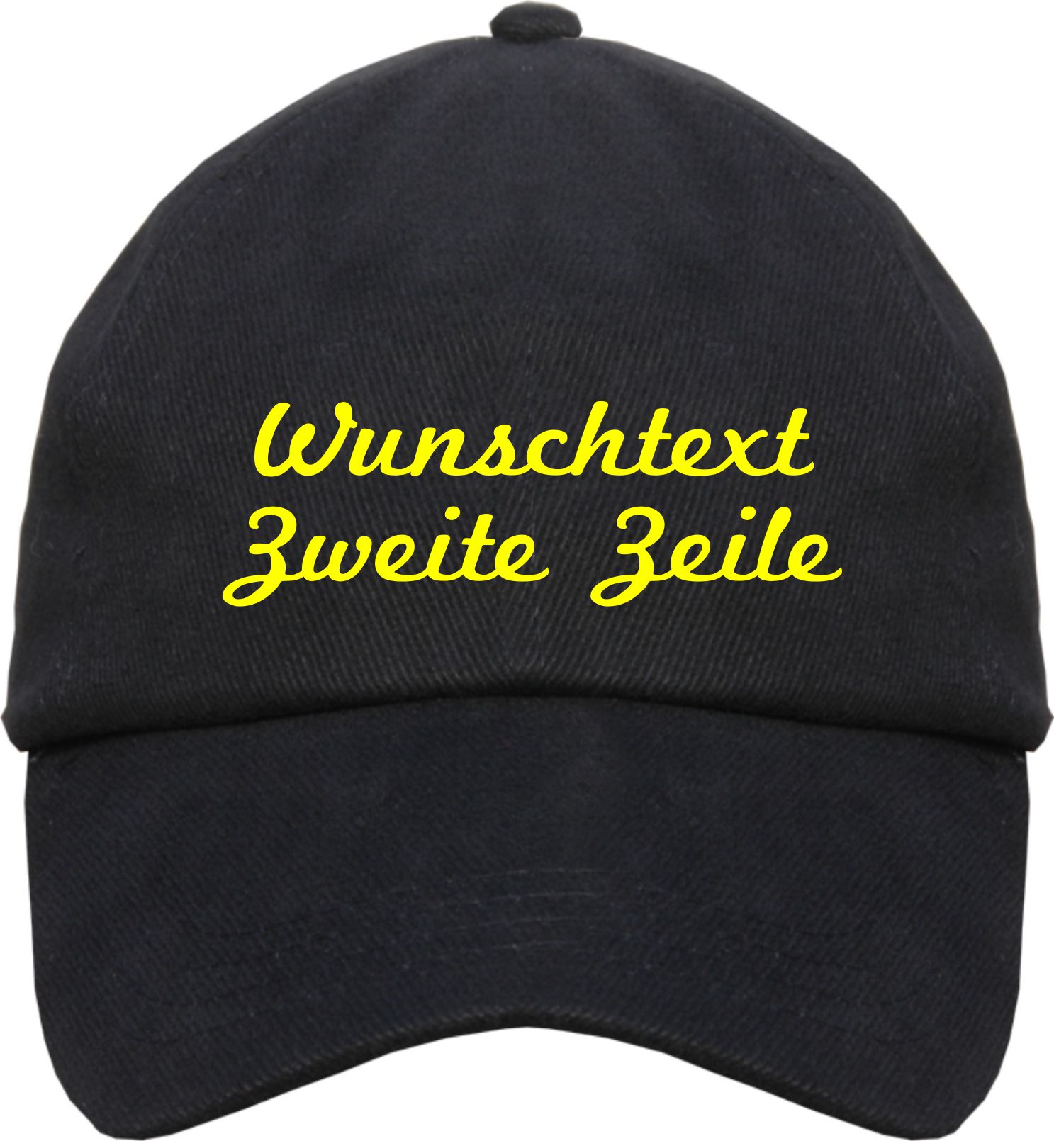 Individuelles Cappy NEON - Schreibschrift - mit Wunschtext bedruckt