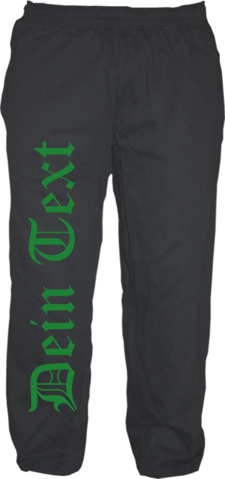 Jogginghose mit Wunschtext - Altdeutsch -  bedruckt - Sweatpants Jogger
