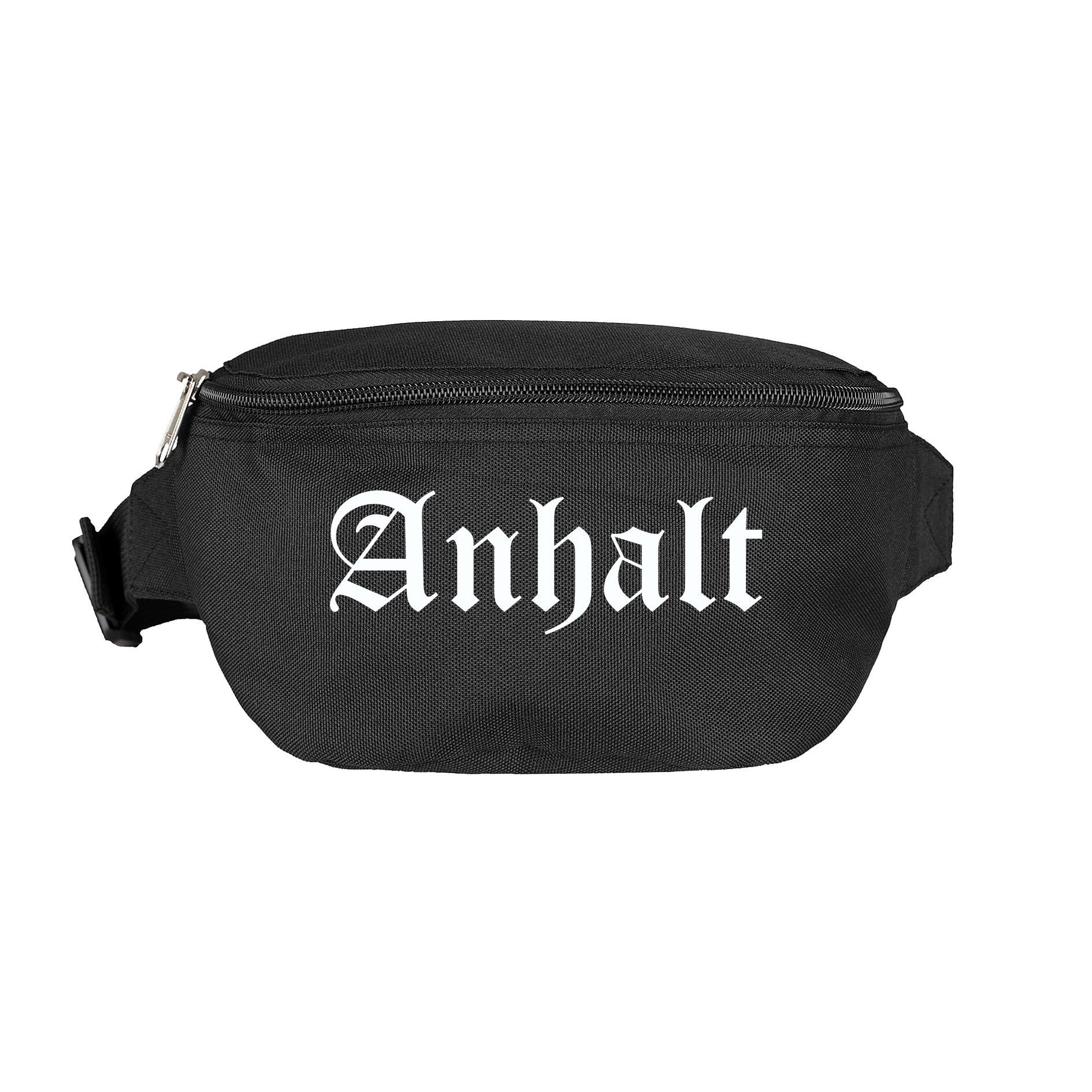 Anhalt Bauchtasche - Altdeutsch bedruckt - Gürteltasche Hipbag