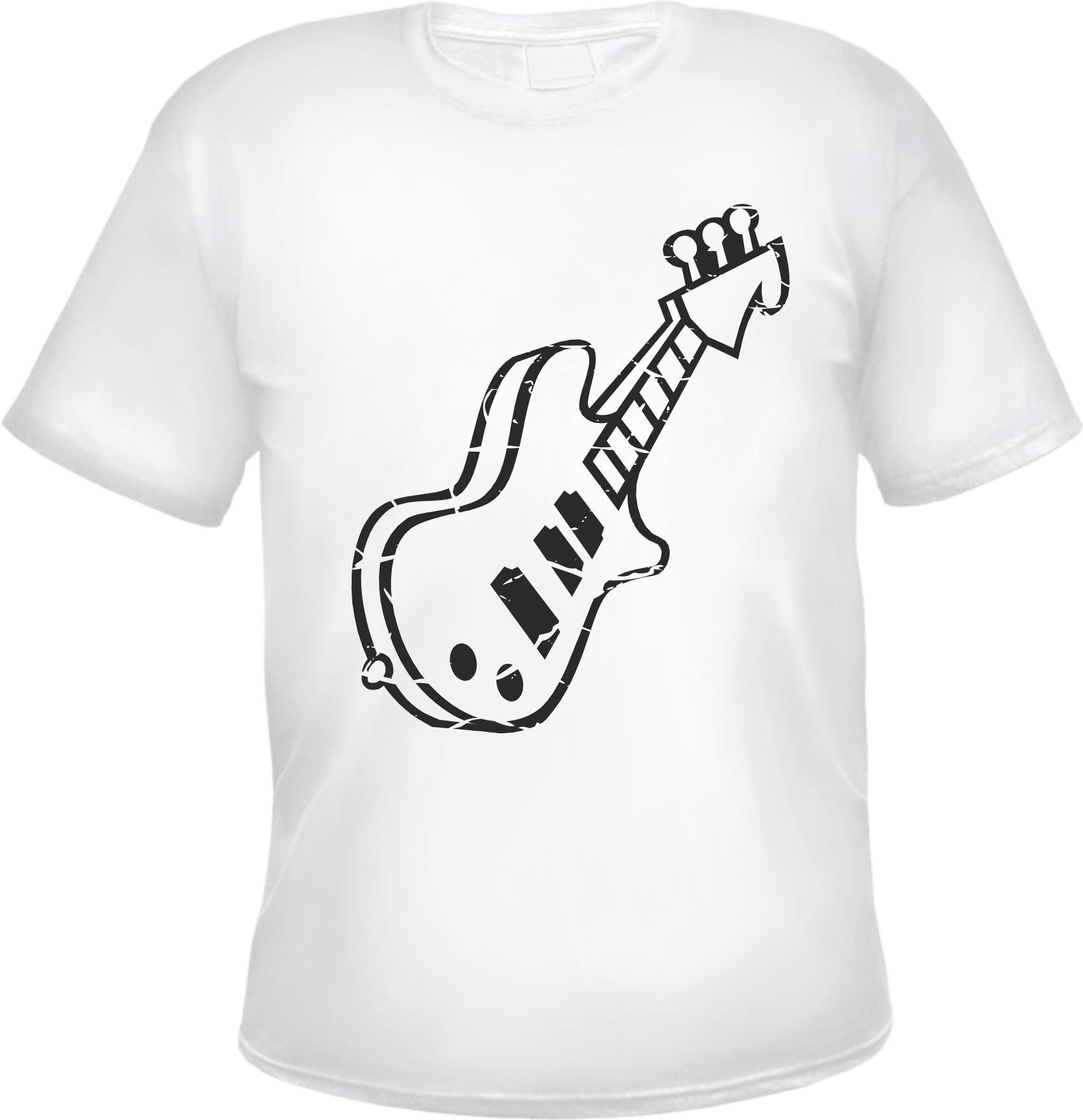 Gitarre Herren T-Shirt - Tee Shirt