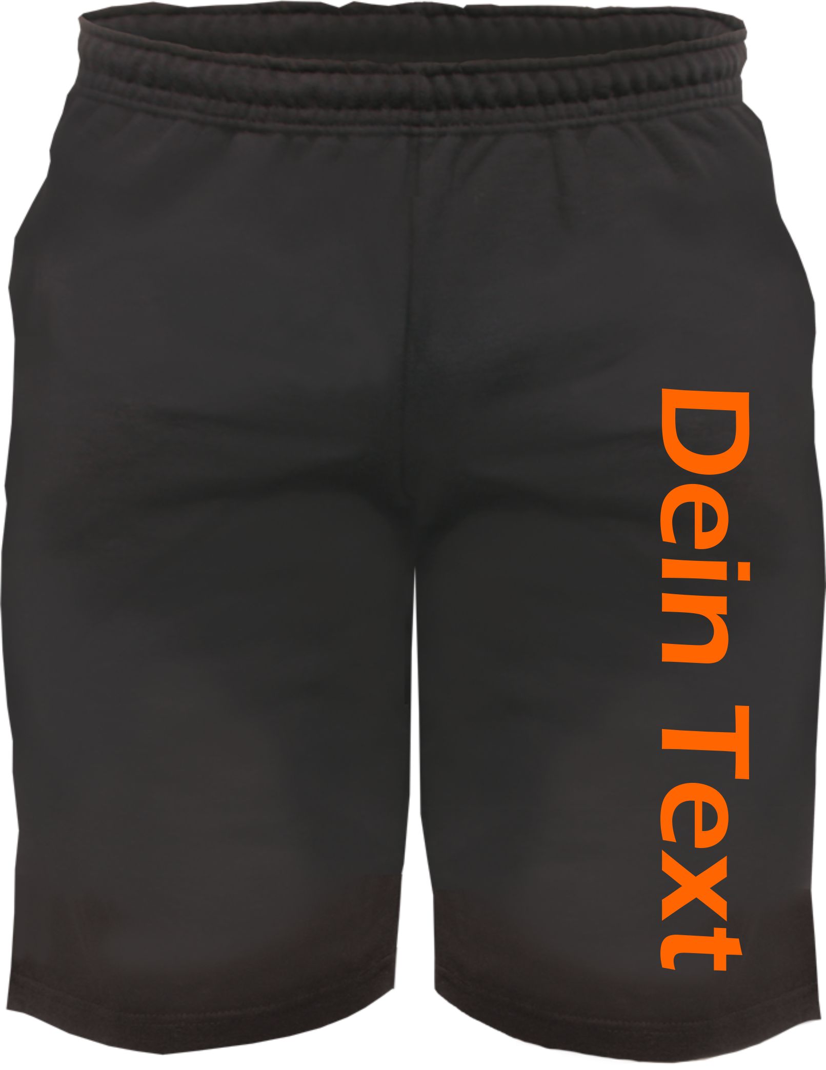 Individuelle Sweatshort NEON - Blockschrift - Wunschtext Druck - Kurze Hose