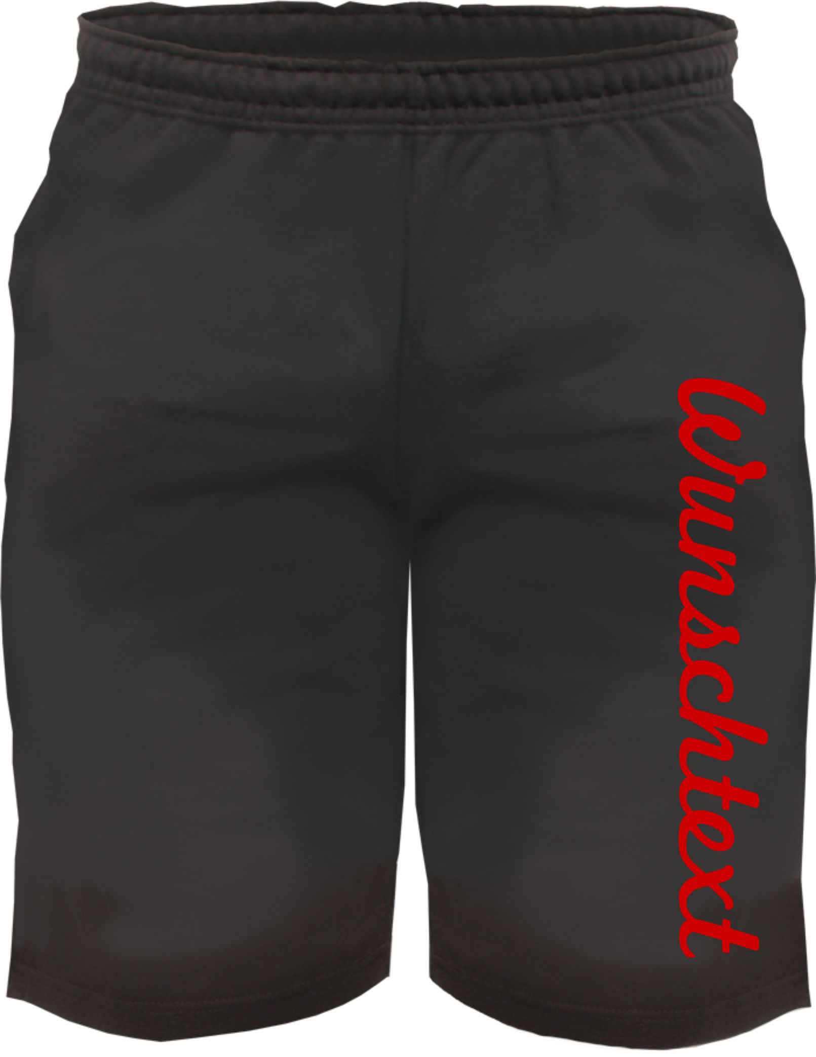Individuelle Sweatshort - Schreibschrift - Wunschtext Druck - Kurze Hose