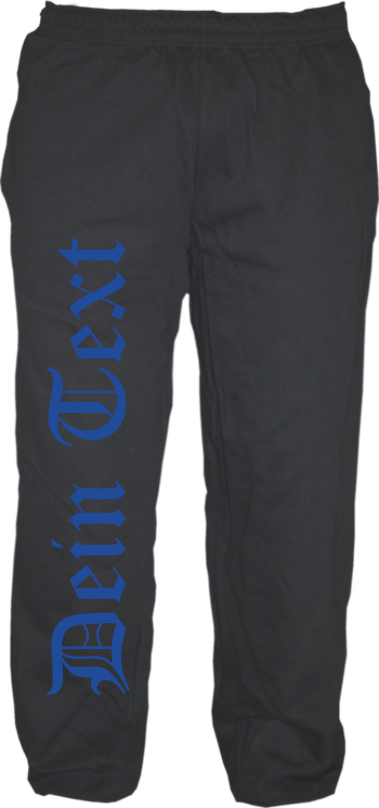 Jogginghose mit Wunschtext - Altdeutsch -  bedruckt - Sweatpants Jogger