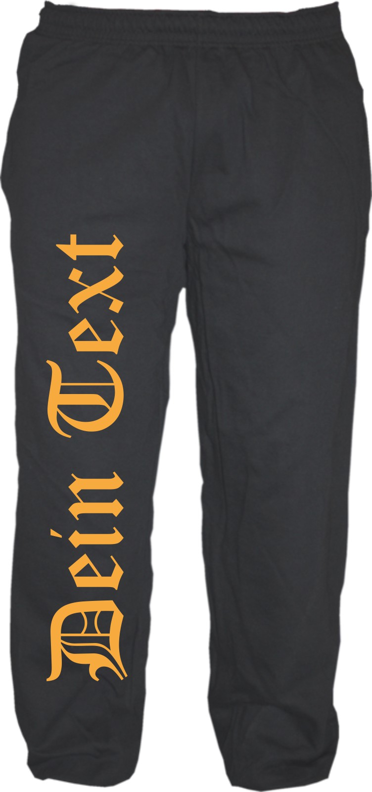 Jogginghose mit Wunschtext - Altdeutsch -  bedruckt - Sweatpants Jogger