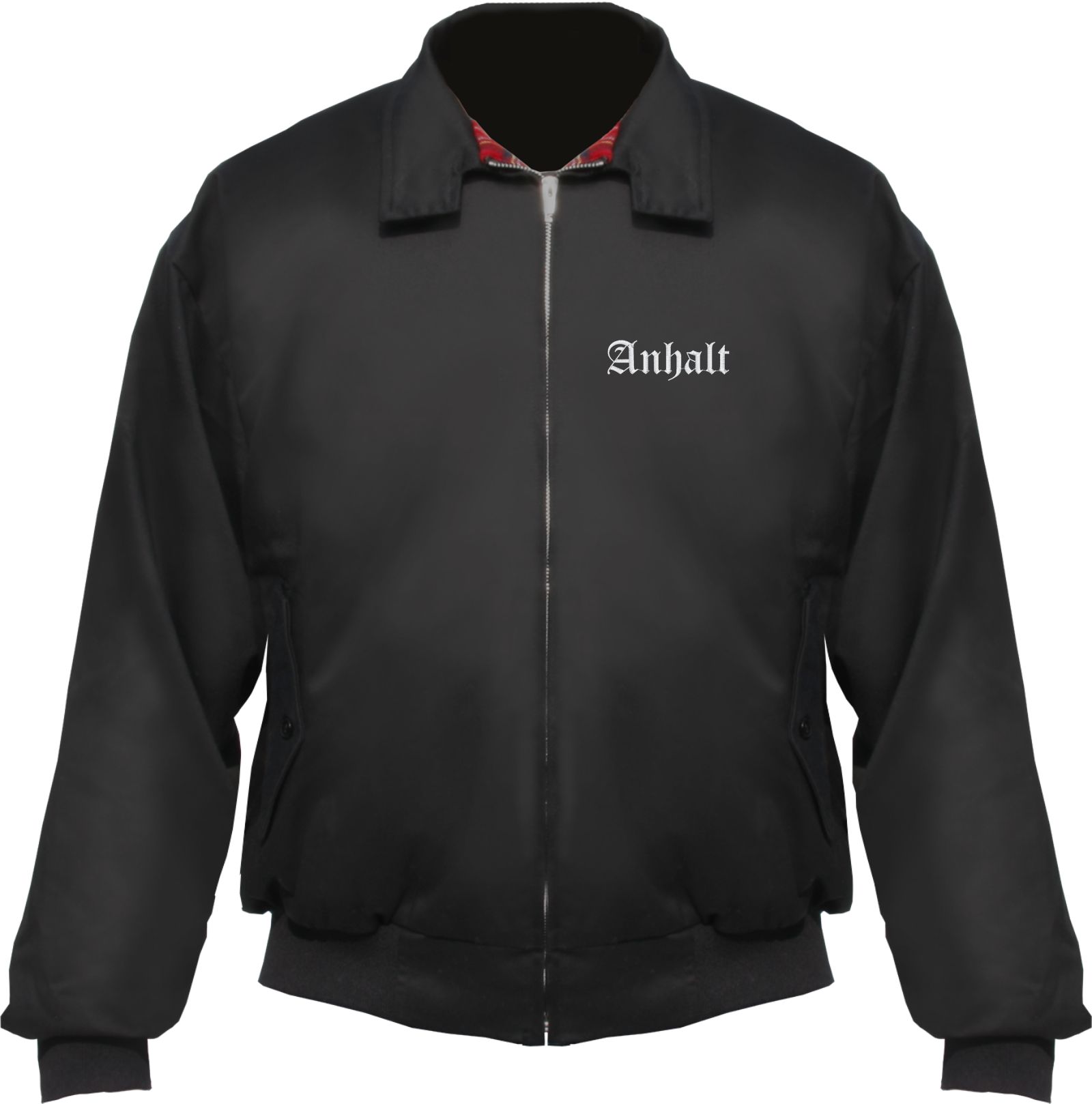 Anhalt Harrington Jacke - Altdeutsch - bestickt - Blouson