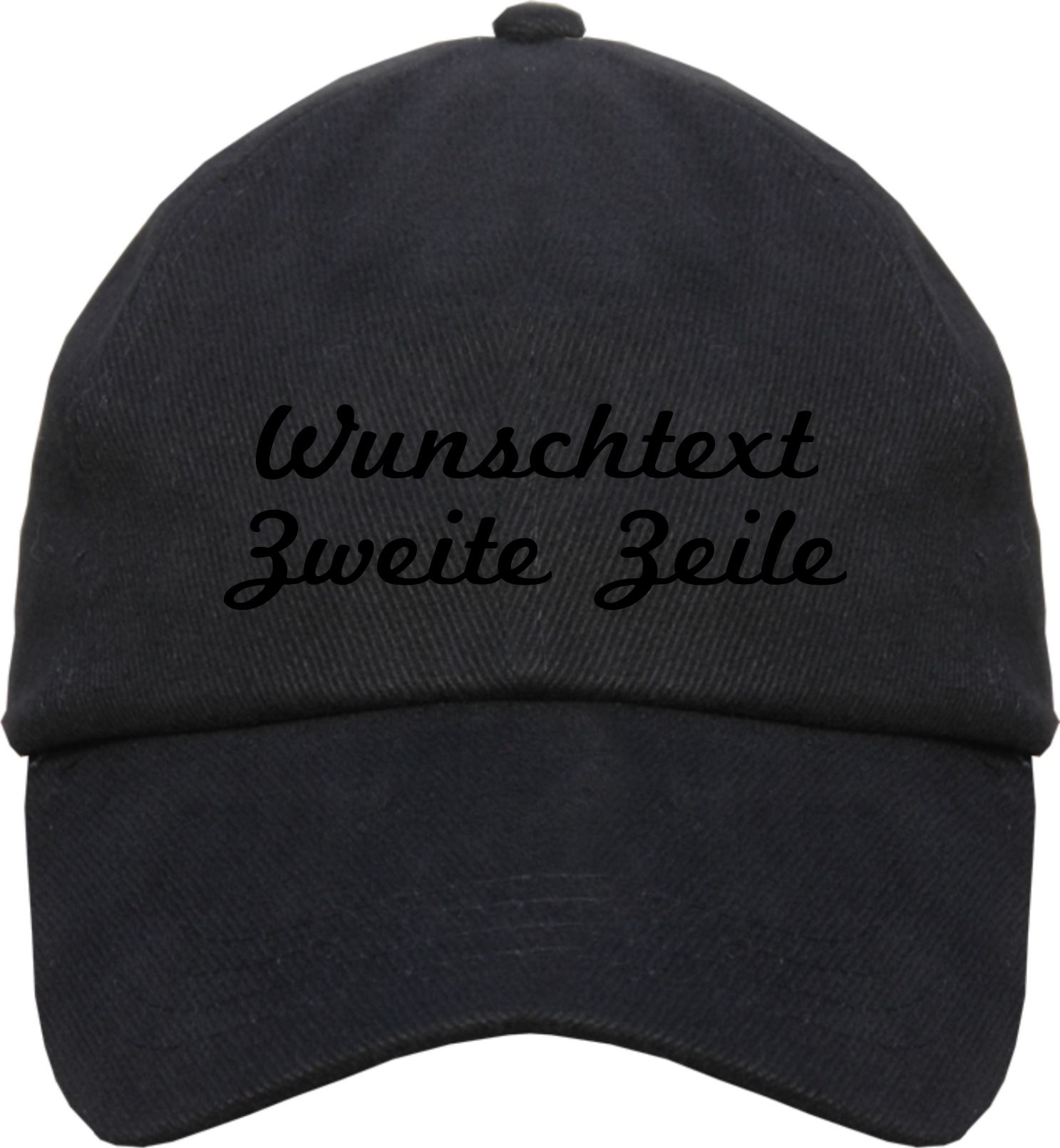 Individuelles Cappy - Schreibschrift - mit Wunschtext bedruckt