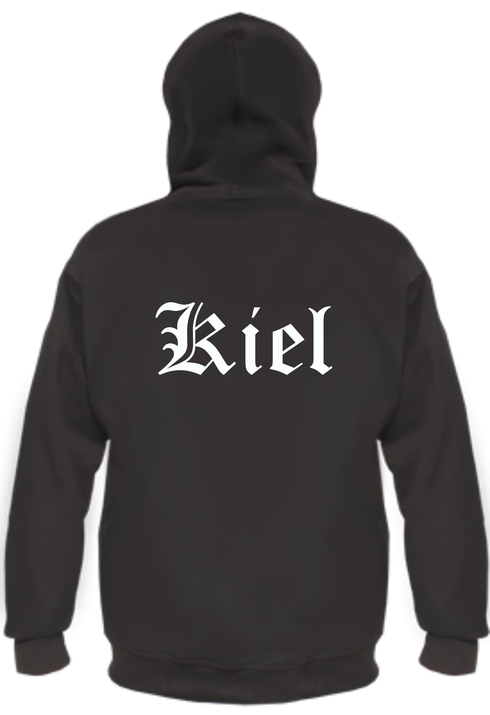 Kiel Kapuzenjacke - Altdeutsch bedruckt - Sweatjacke Hoodie Jacke