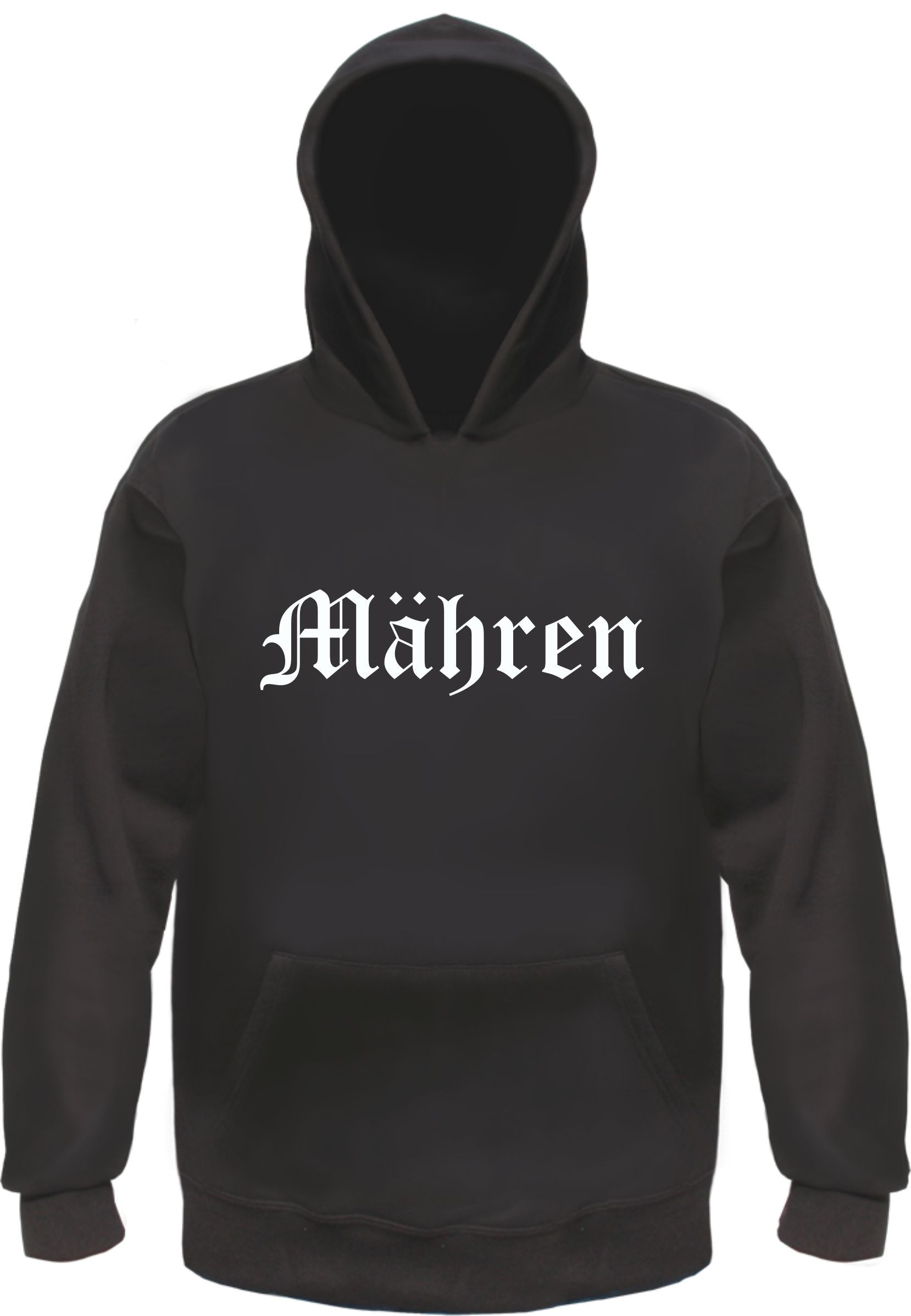 Mähren Kapuzensweatshirt - Altdeutsch - bedruckt - Hoodie Kapuzenpullover