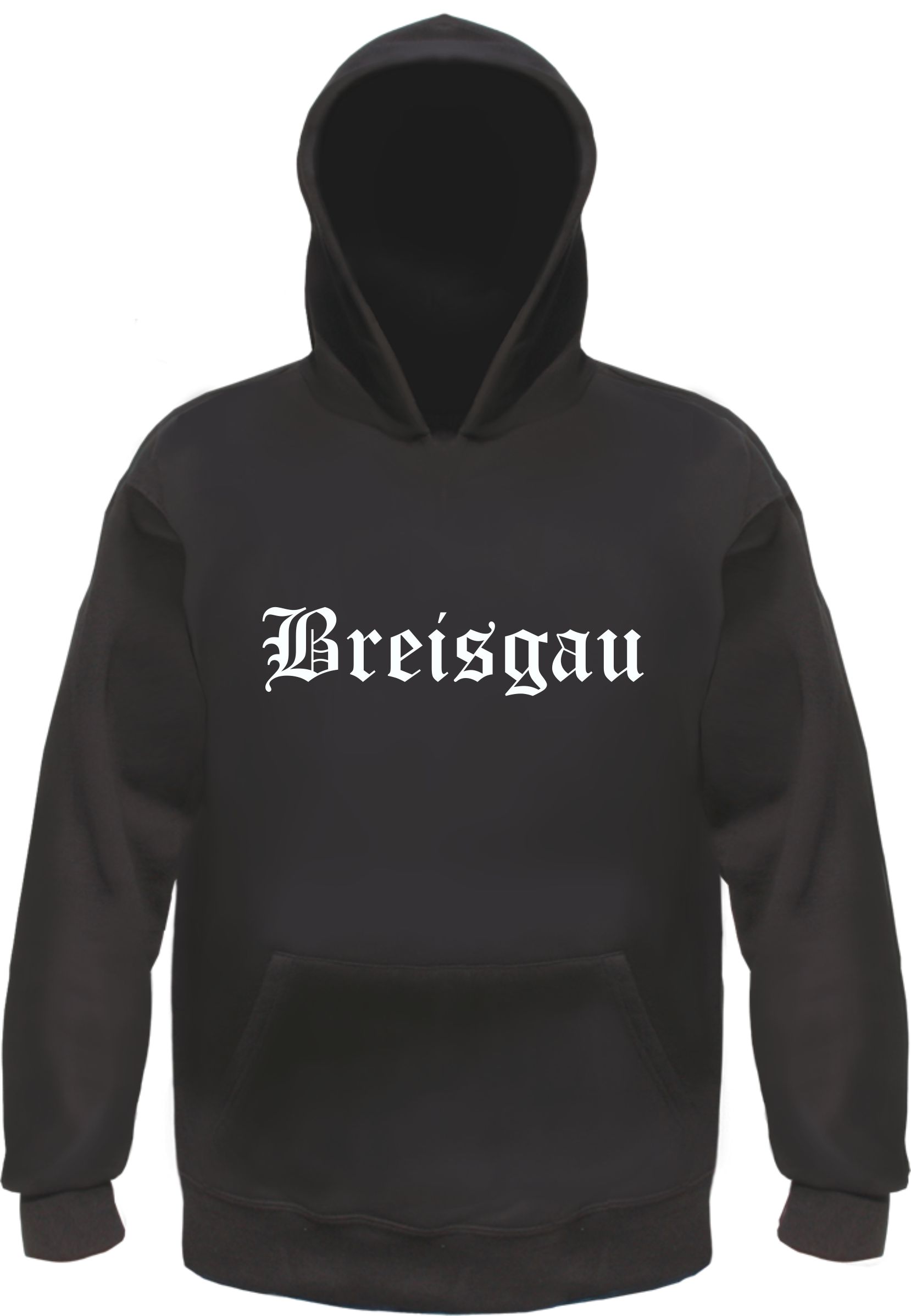 Breisgau Kapuzensweatshirt - Altdeutsch - bedruckt - Hoodie Kapuzenpullover