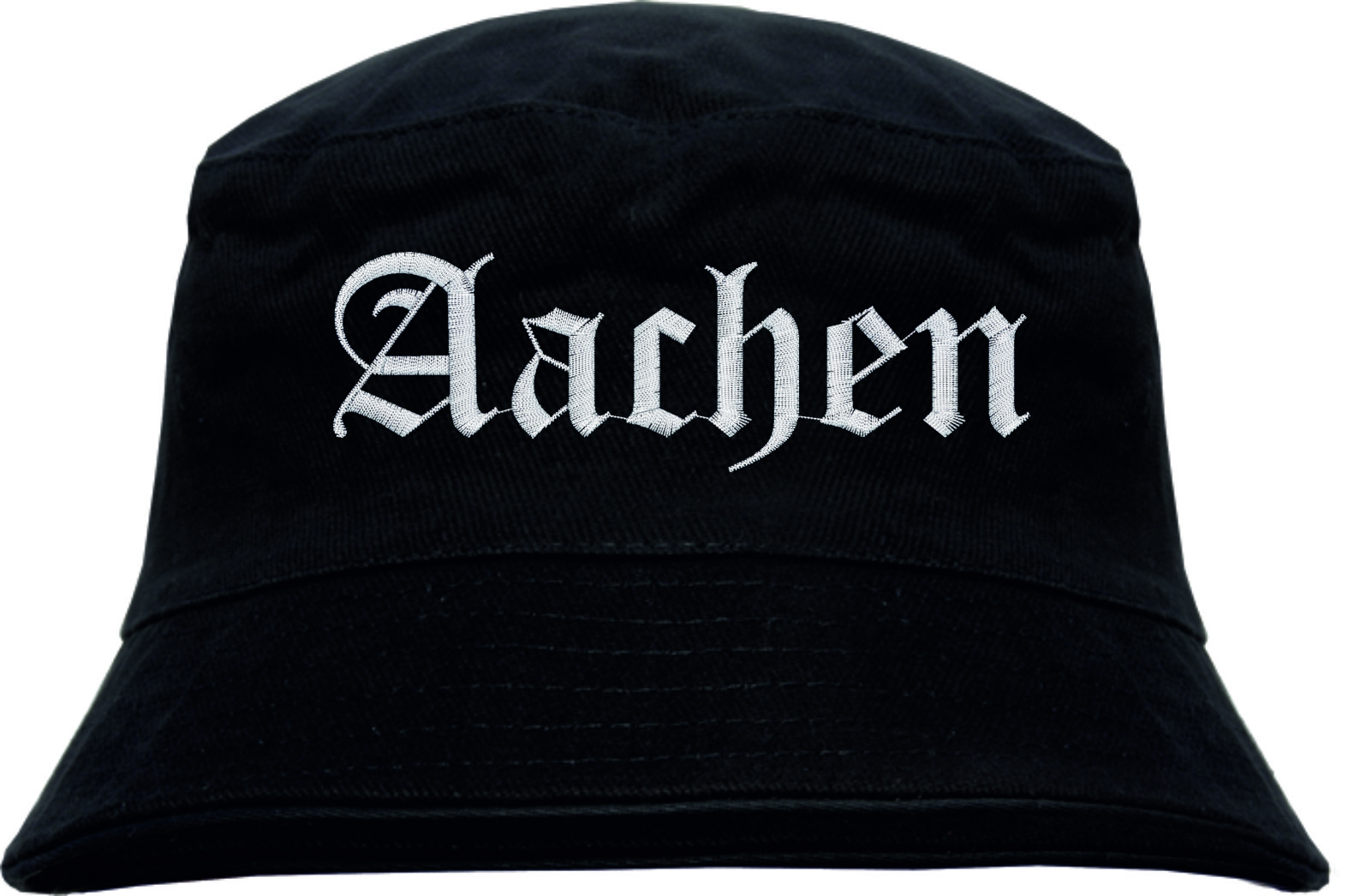 Aachen Fischerhut - Altdeutsch - bestickt -  Bucket Hat Anglerhut Hut Anglerhut Hut