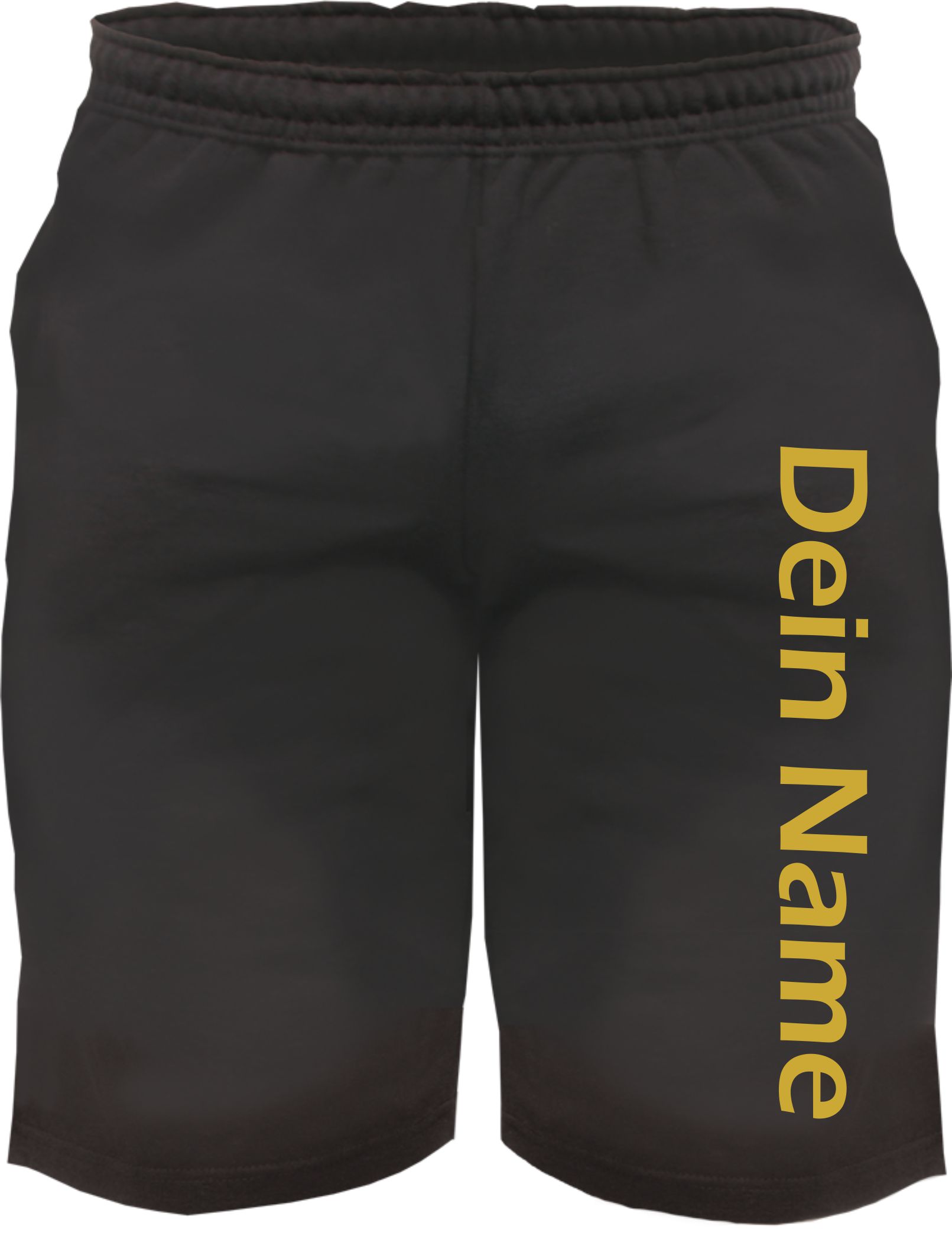 Individuelle Sweatshort - Blockschrift - Wunschtext Druck - Kurze Hose