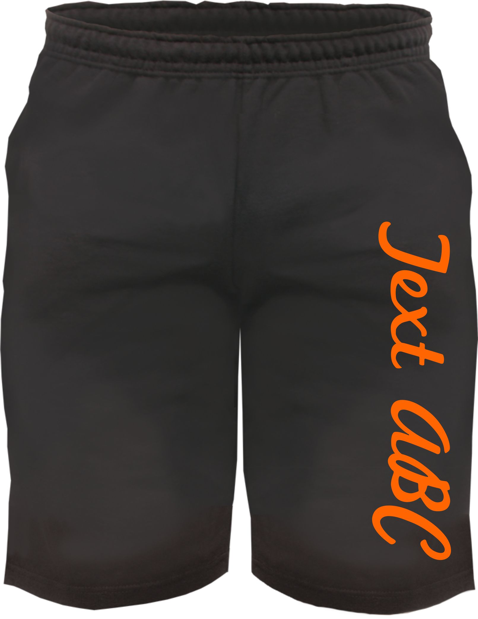 Individuelle Sweatshort - Schreibschrift - Wunschtext Druck - Kurze Hose