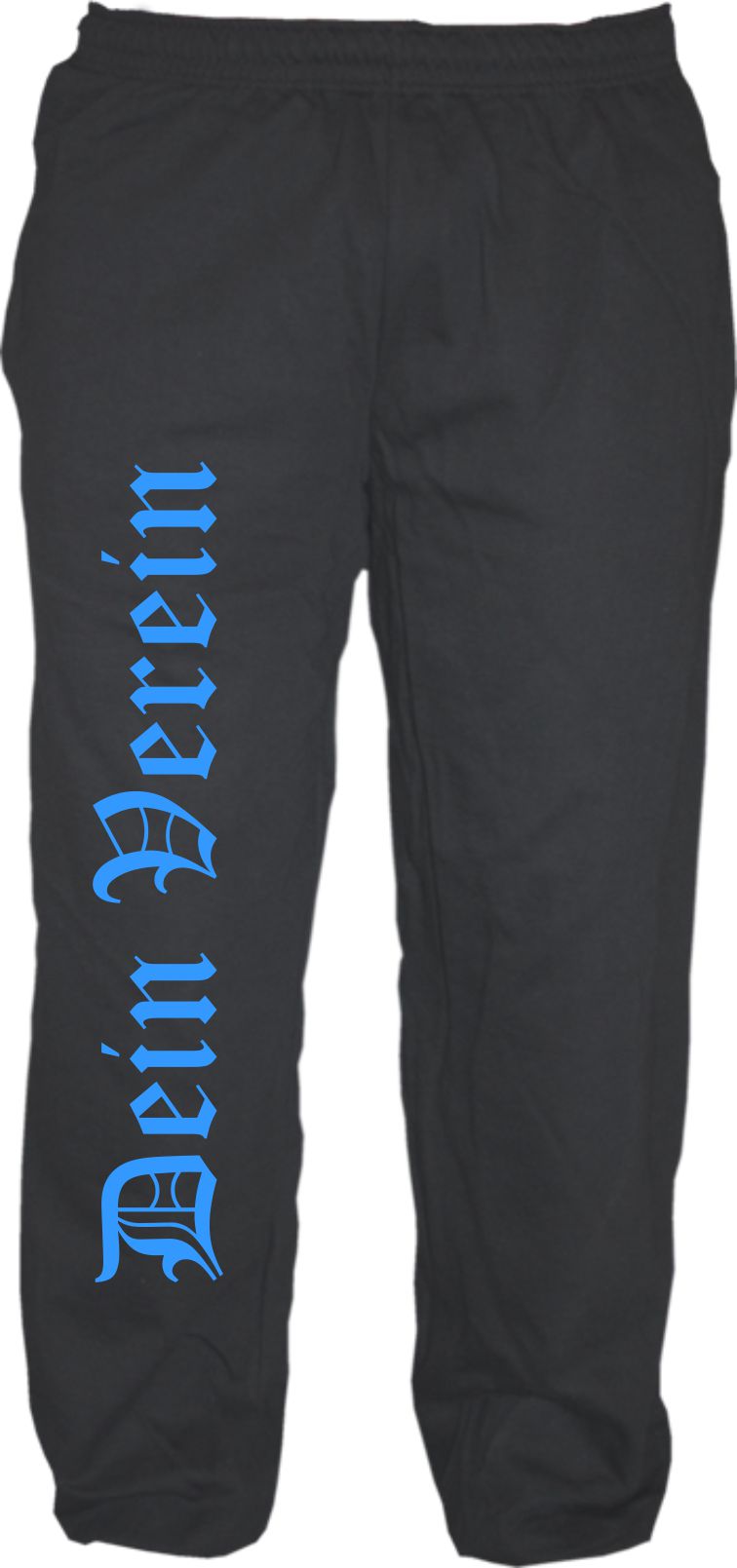 Individuelle Jogginghose - altdeutsch gerade - Wunschtext Druck - Sweatpants