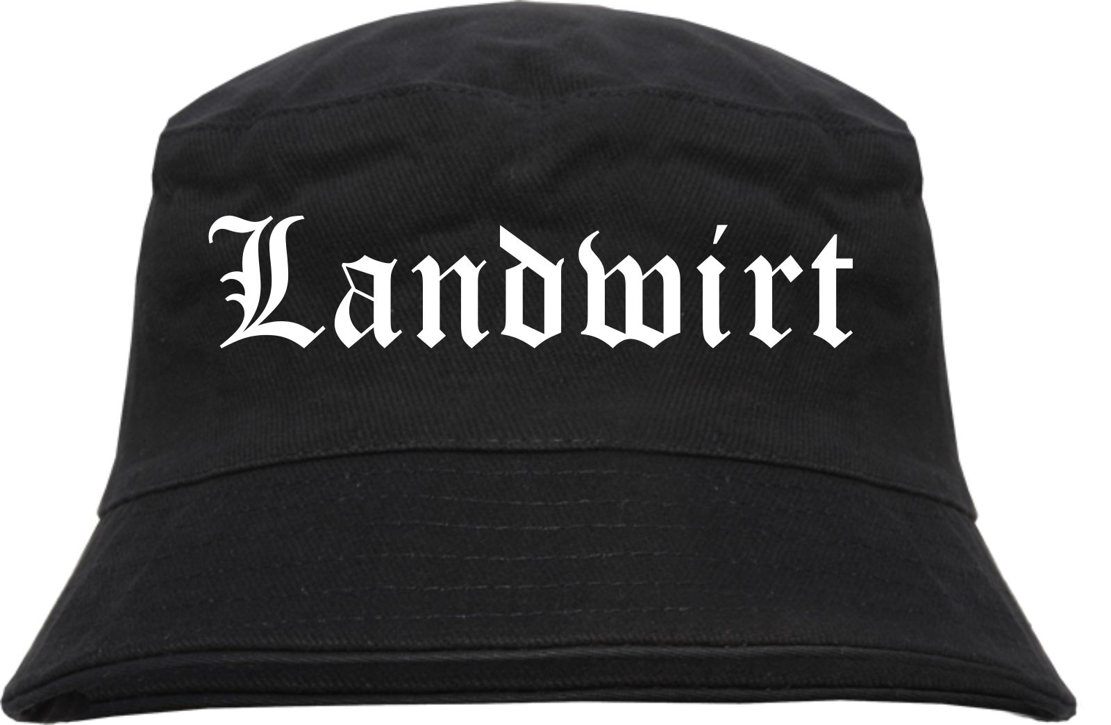 Landwirt Fischerhut - bedruckt - Bucket Hat Anglerhut Hut