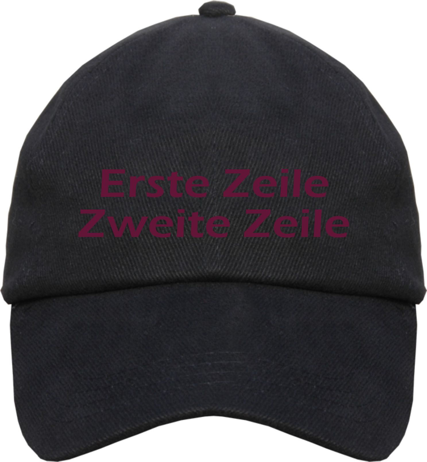 Individuelles Cappy - Blockschrift - mit Wunschtext bedruckt