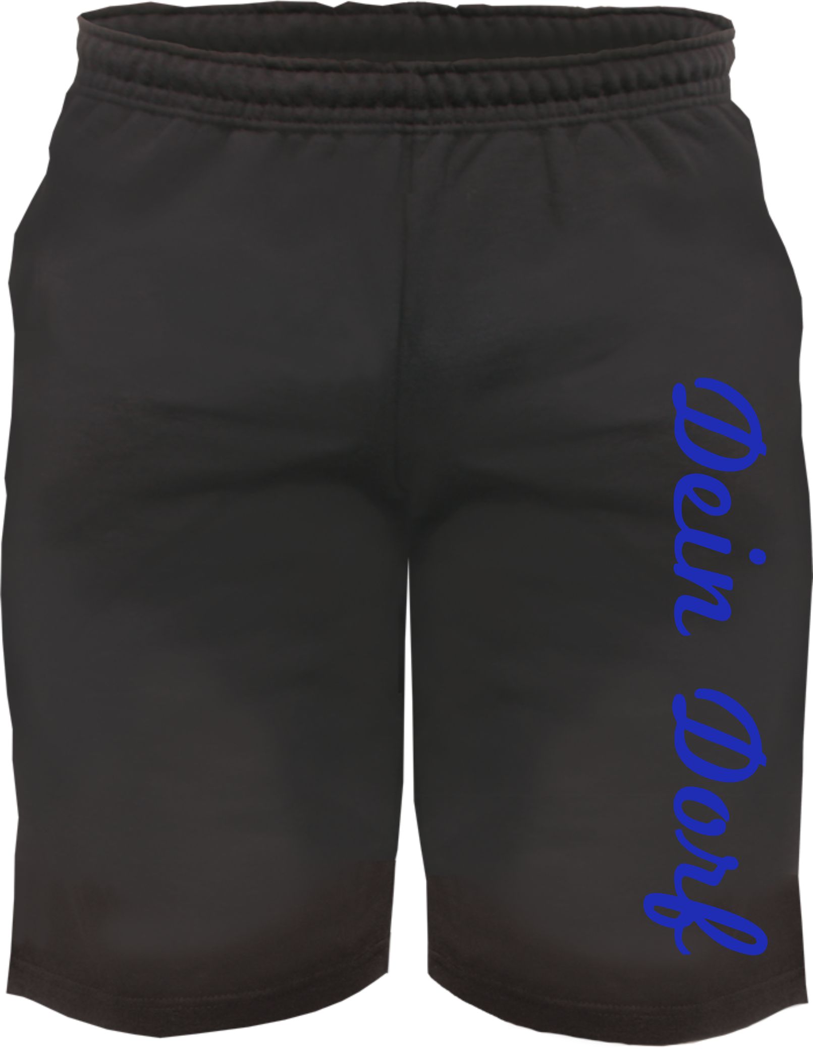 Individuelle Sweatshort - Schreibschrift - Wunschtext Druck - Kurze Hose