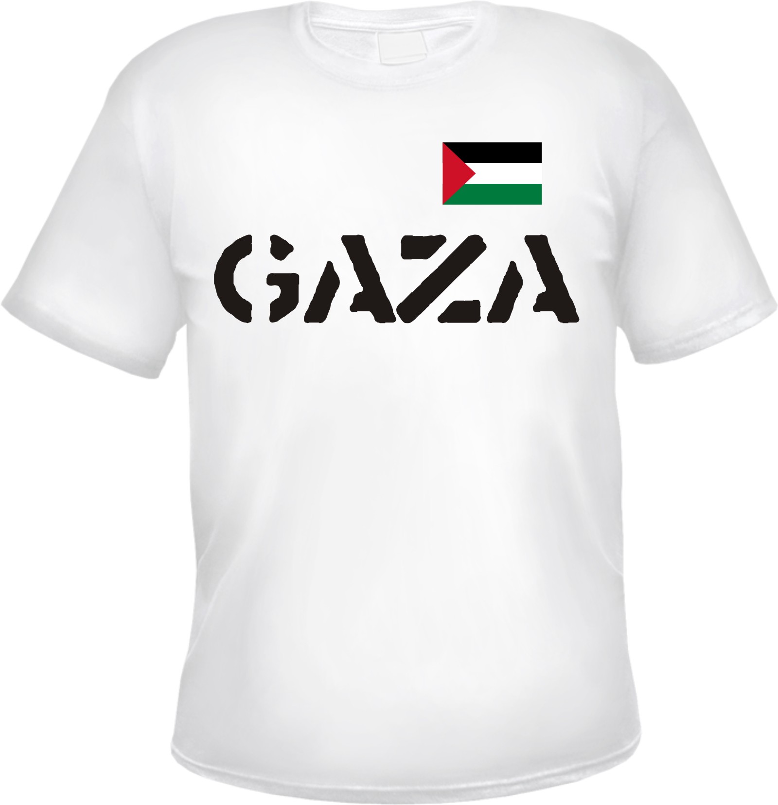 Gaza Herren T-Shirt - Tee Shirt mit Flagge
