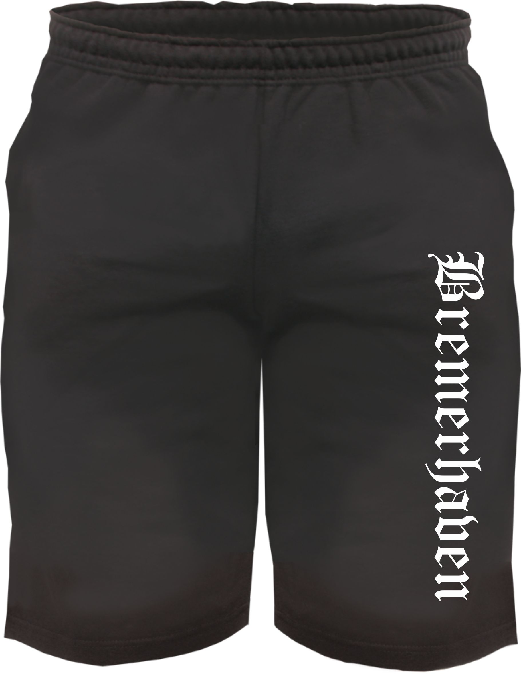 Bremerhaven Sweatshorts - Altdeutsch bedruckt - Kurze Hose Shorts