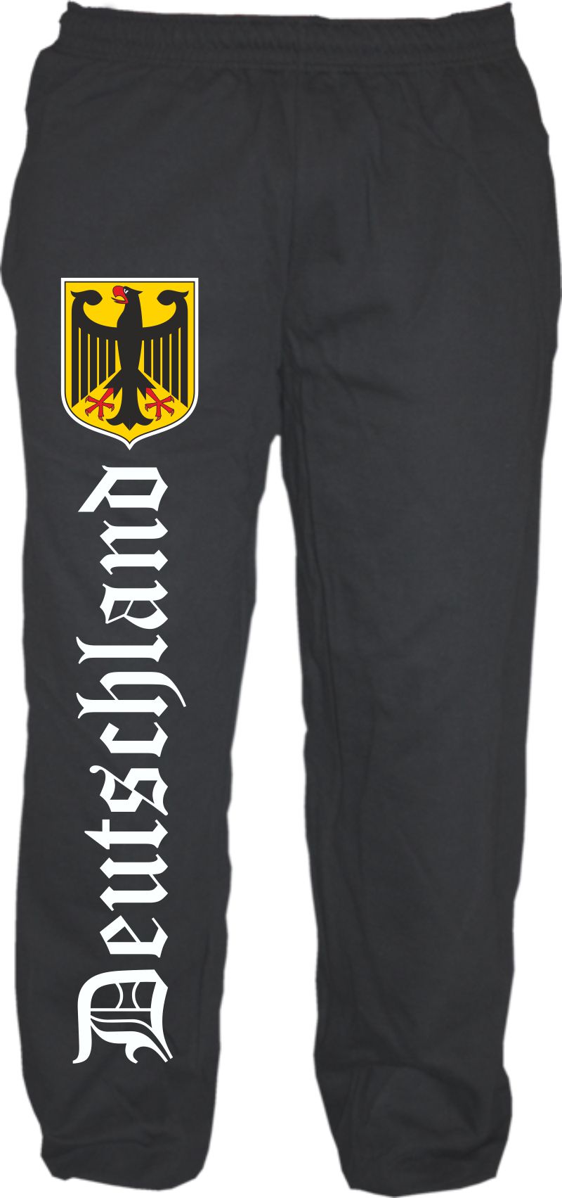 Deutschland Jogginganzug - Altdeutsch mit Wappen- Jogginghose und Hoodie