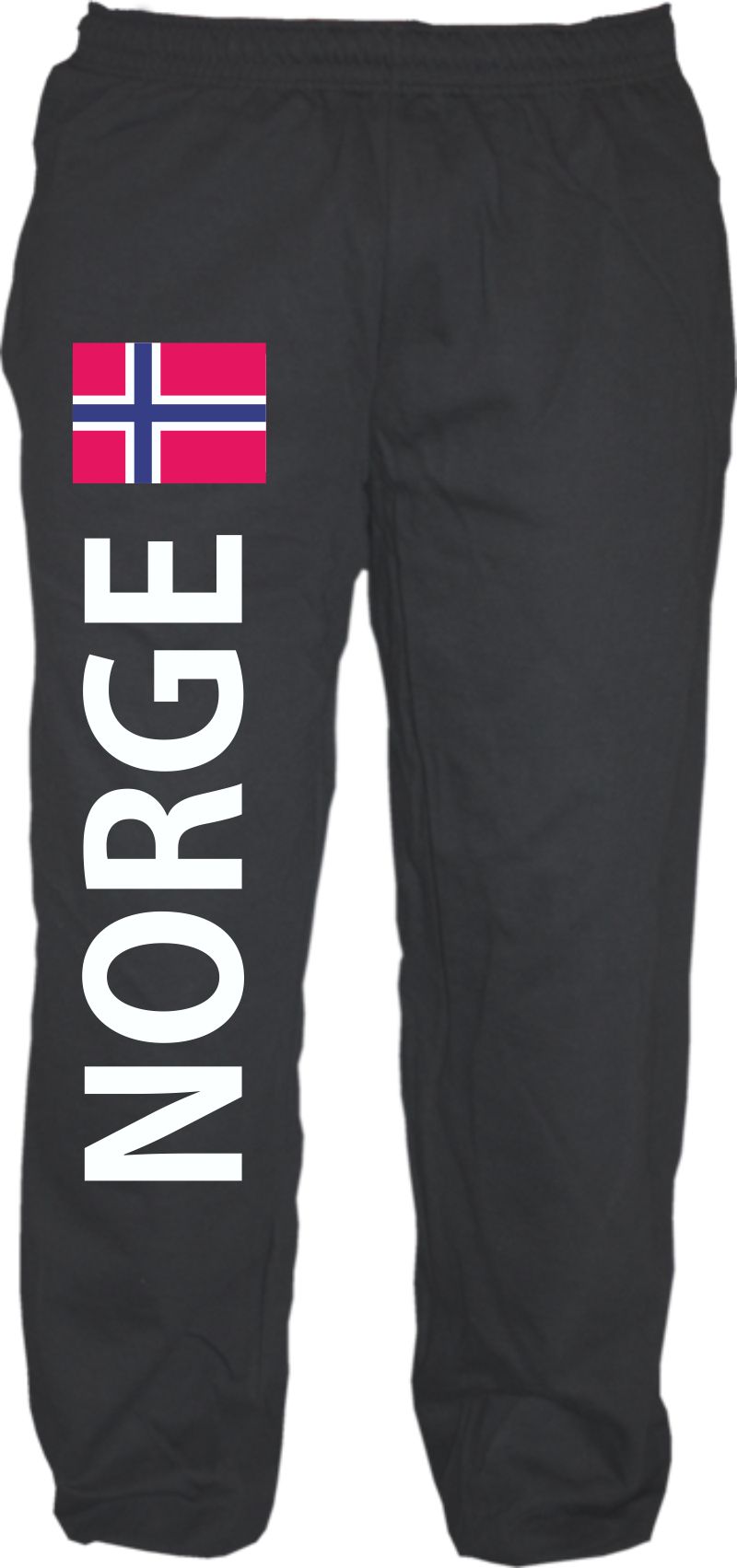 Norge Jogginganzug - bedruckt mit Flagge - Jogginghose und Hoodie