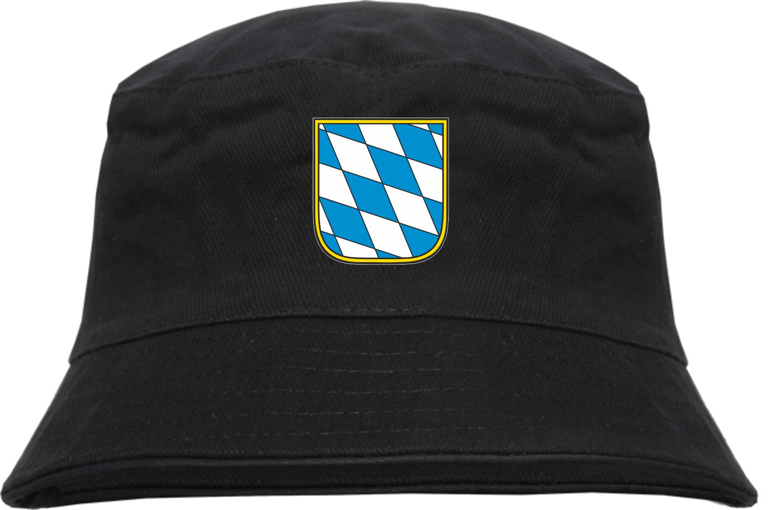 Bayern Fischerhut mit Wappen - Bucket Hat