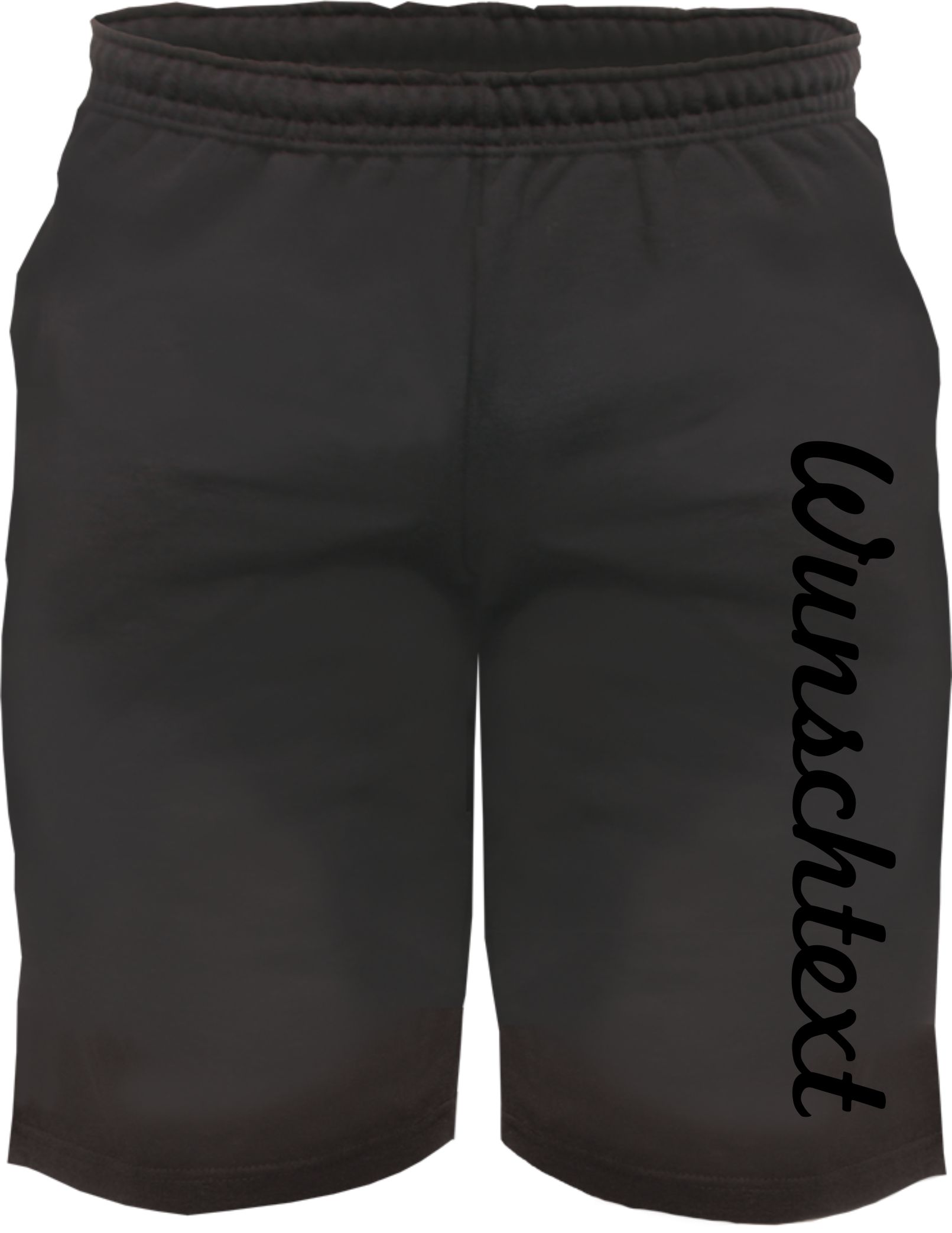 Individuelle Sweatshort - Schreibschrift - Wunschtext Druck - Kurze Hose