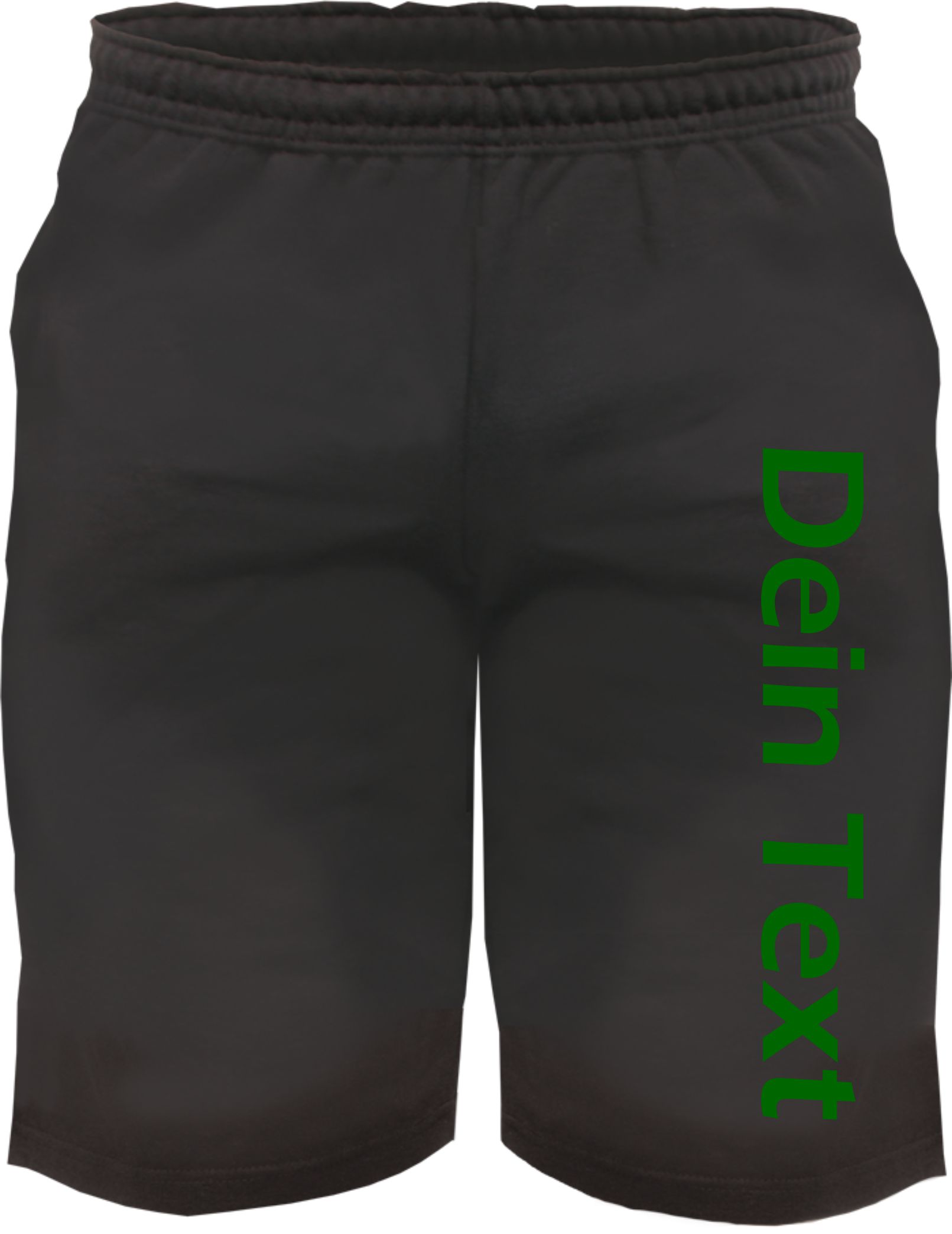 Individuelle Sweatshort - Blockschrift - Wunschtext Druck - Kurze Hose