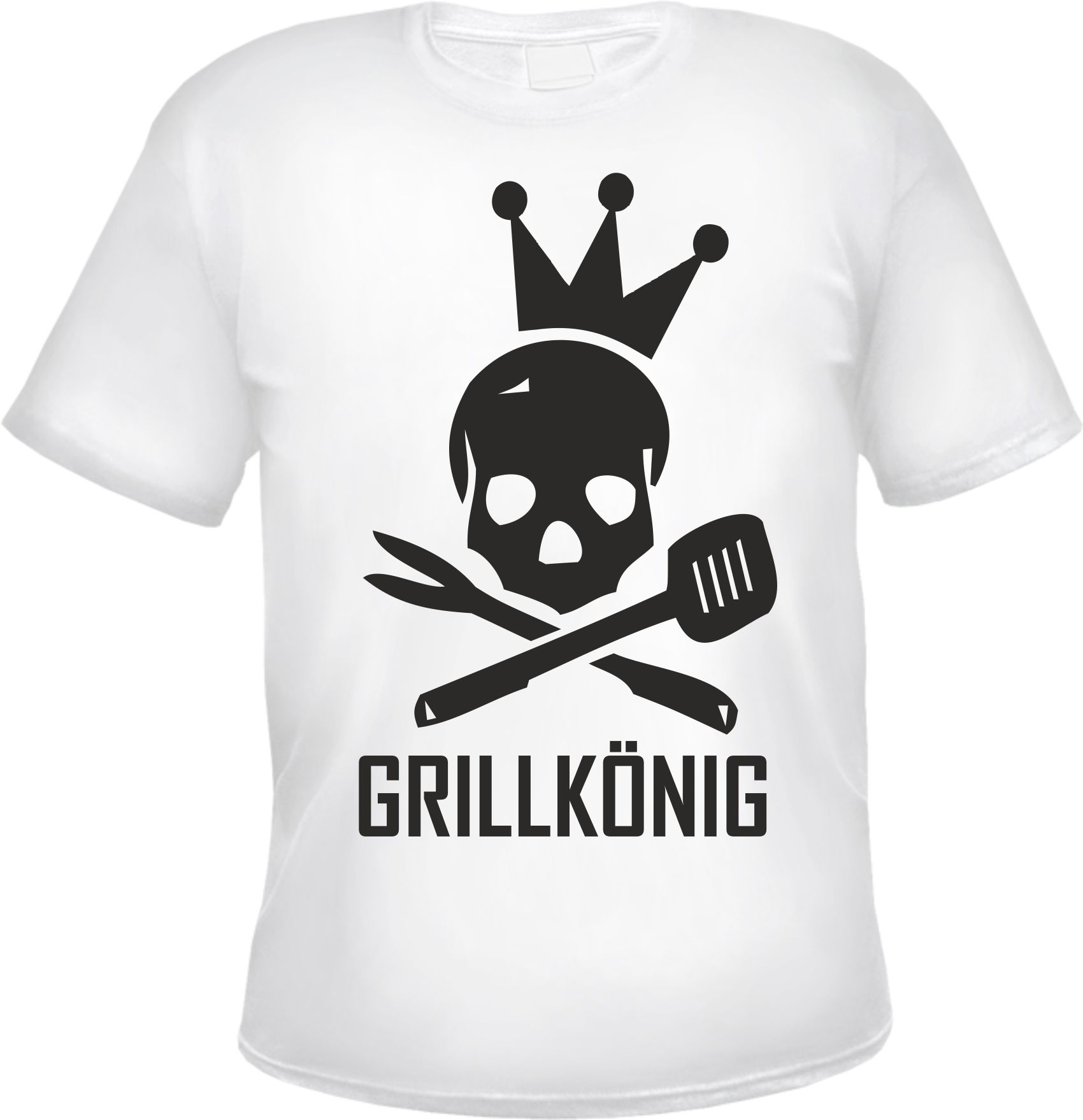 Grillkönig Herren T-Shirt - Tee Shirt