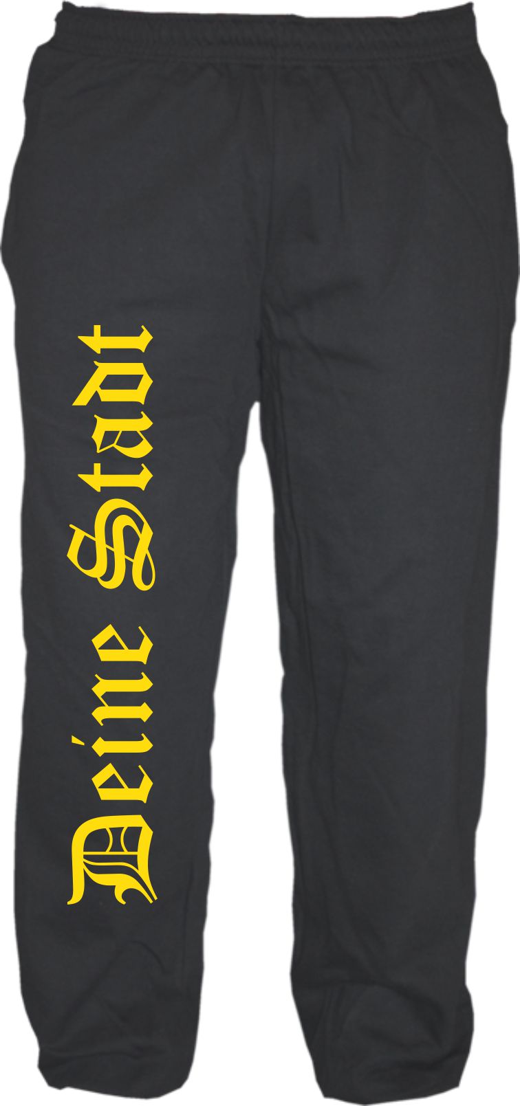 Individuelle Jogginghose - altdeutsch gerade - Wunschtext Druck - Sweatpants