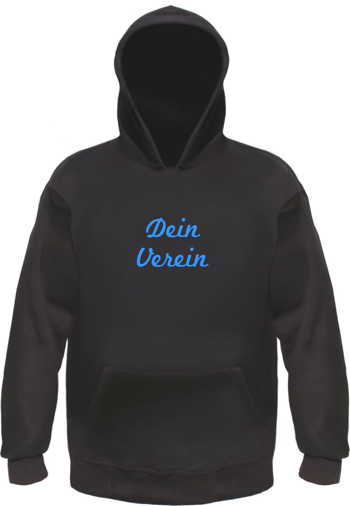 Individuelles Kapuzensweatshirt - Schreibschrift - Wunschtext Druck