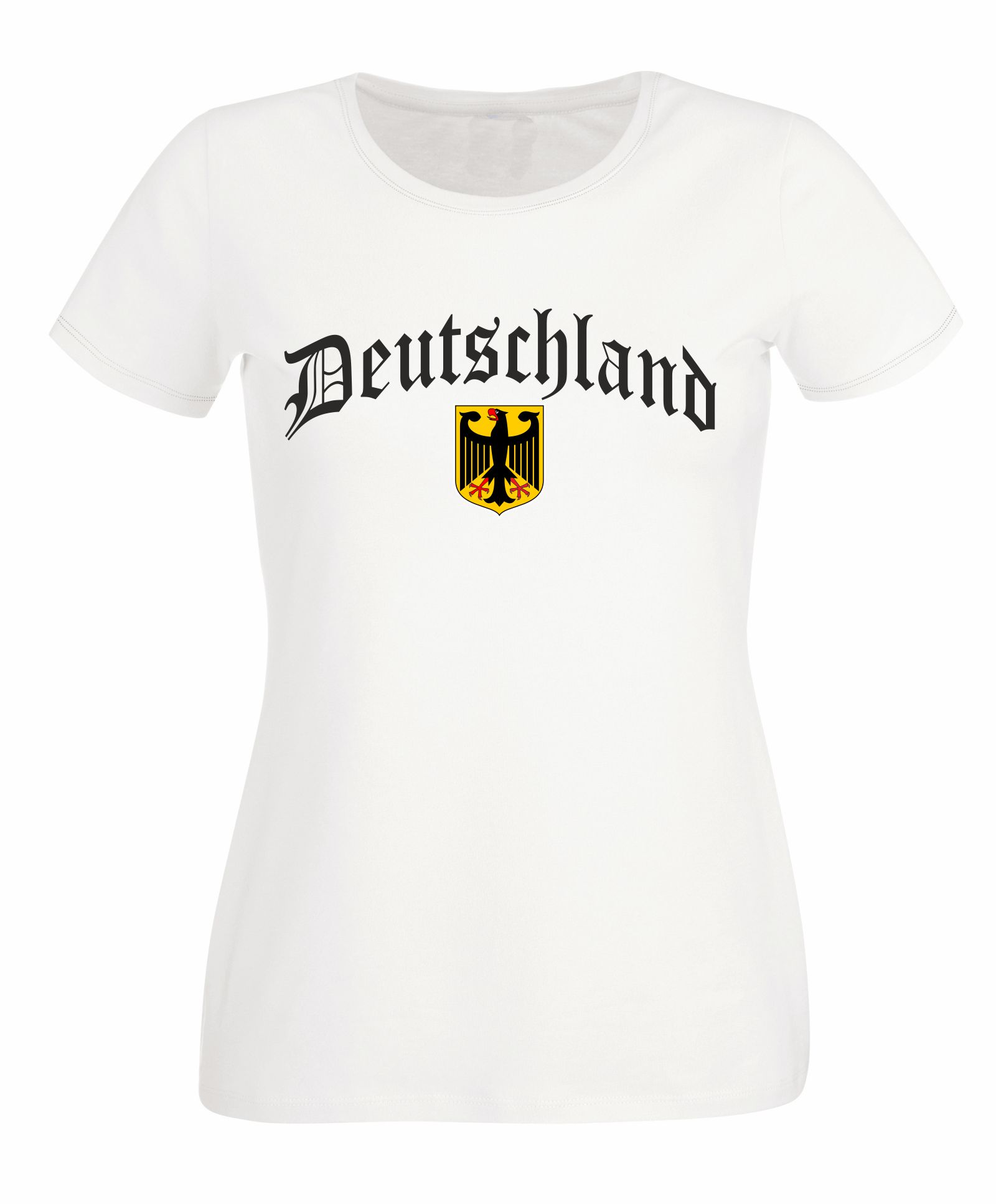 Deutschland mit Wappen Damen T-Shirt Germany