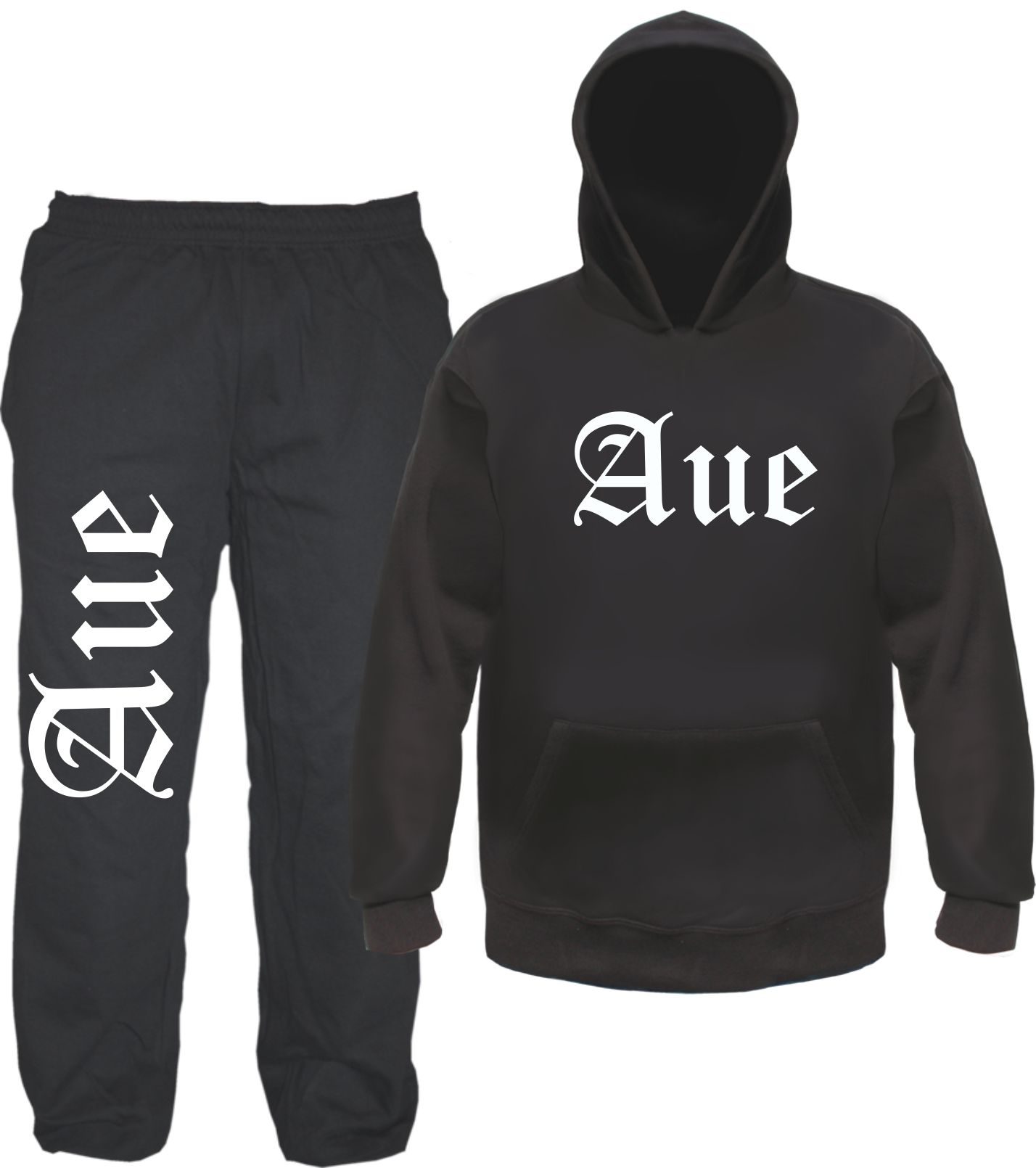 Aue Jogginganzug - Altdeutsch - Jogginghose und Hoodie